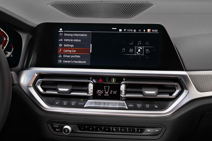 Детали интерьера BMW 330i M Sport (G20) 2019 года  (WW) (фото 259 из 284)